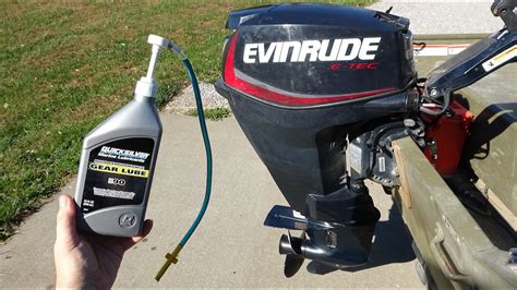 E-Tec Fuel Injector. . Lower unit gear oil for evinrude etec